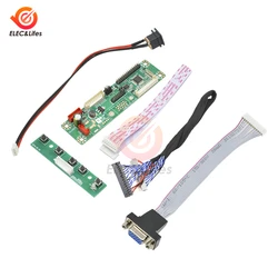 1 Channel VGA Video MT169 MT169-MD HX6820-A V2.0 Universal LVDS LCD Montor Screen Driver board + cable for 10-42 inch Display