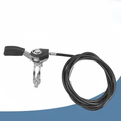 Cable de acelerador para motor de gasolina diésel refrigerado por aire, tubo de 2,5 cm, microcultivador 168F 170F 173F 178F 186FA 188F, interruptor de acelerador