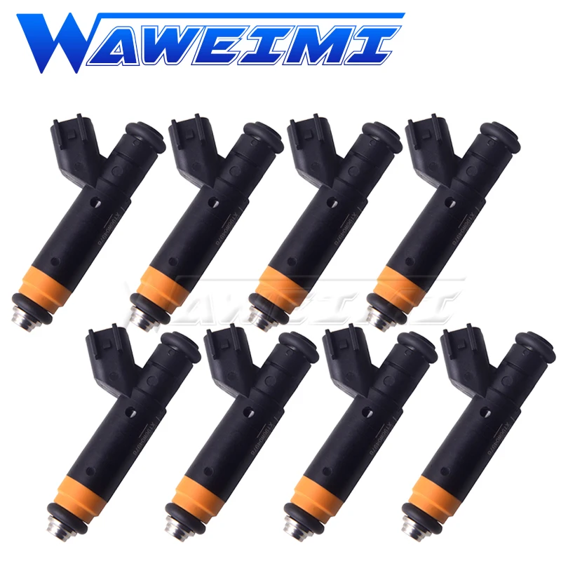 WAWEIMI 8 Pcs  Reasonable Price Fuel Injector nozzle OEM YR3E-A6A For F-ORD Mustang F-150 00-04 & J-EEP 4.0L