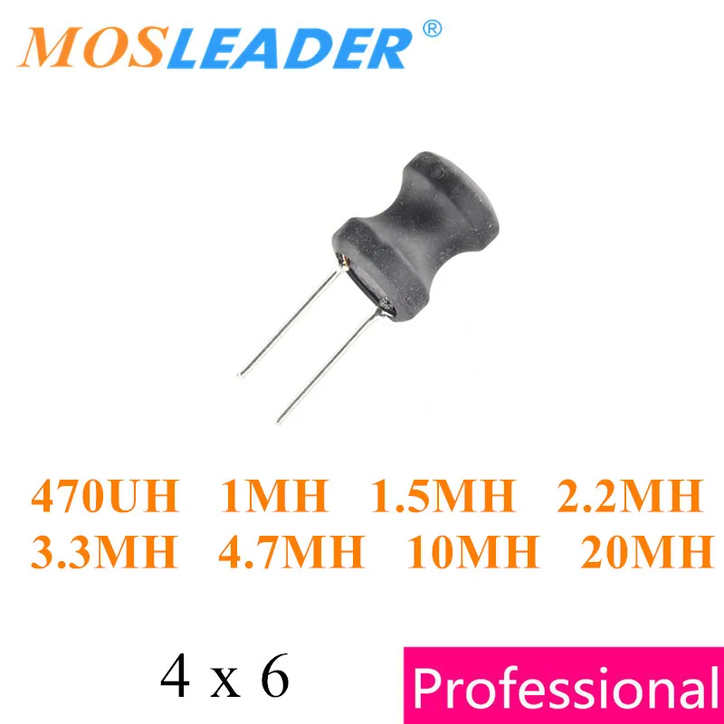 

Силовые индукторы Mosleader 1000pcs 4x6 0406, 470 мкГн, 1 мгн, 10 мгн, 20 мгн, 4*6 DIP H