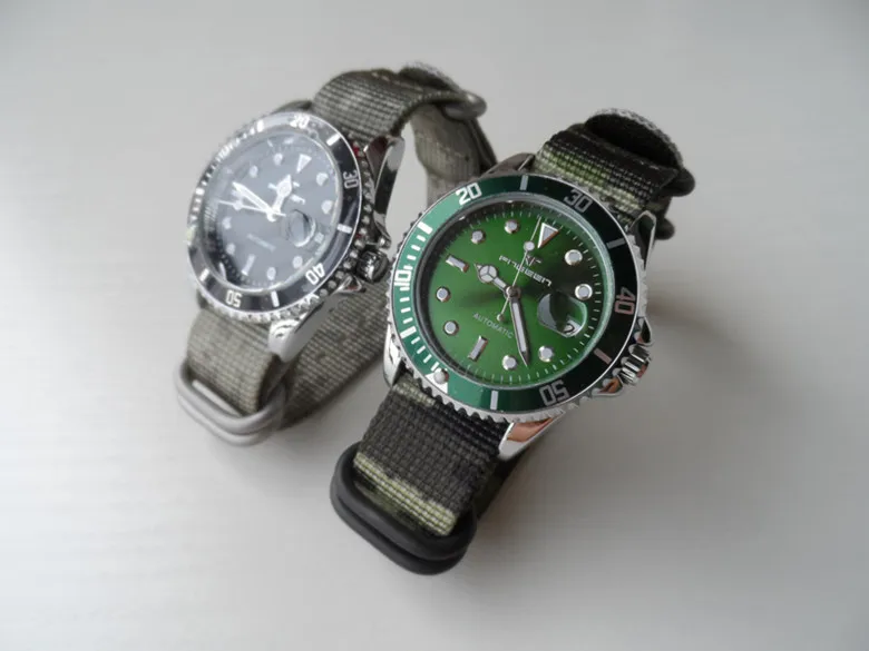 Thickened Camo Nylon Watch Strap 20.22.24MM