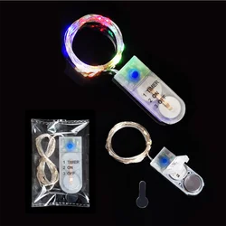 Smart Timing New Button Battery String Lights Christmas Gift Box Room Decoration Flowers LED Decoration Timing Work 6 Hours