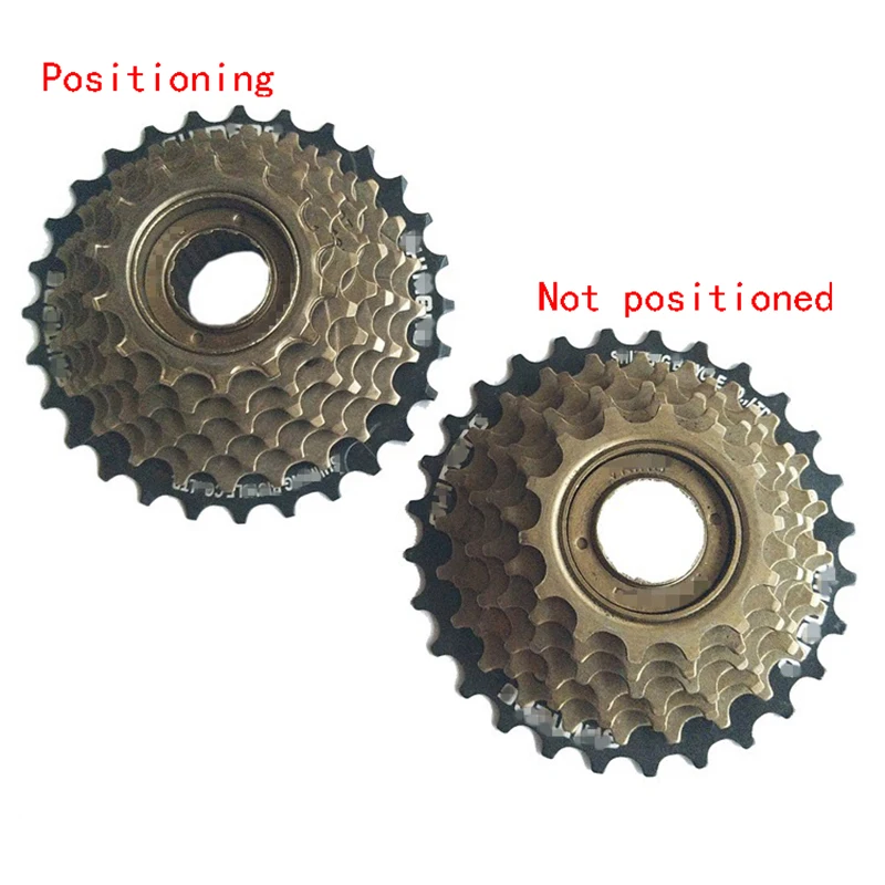 Mountain Bike Variable Speed 7 piece flywheel 7-speed Positioning Wheel 21/7-speed Multi-piece Rotary Gear Decoration Freewheel