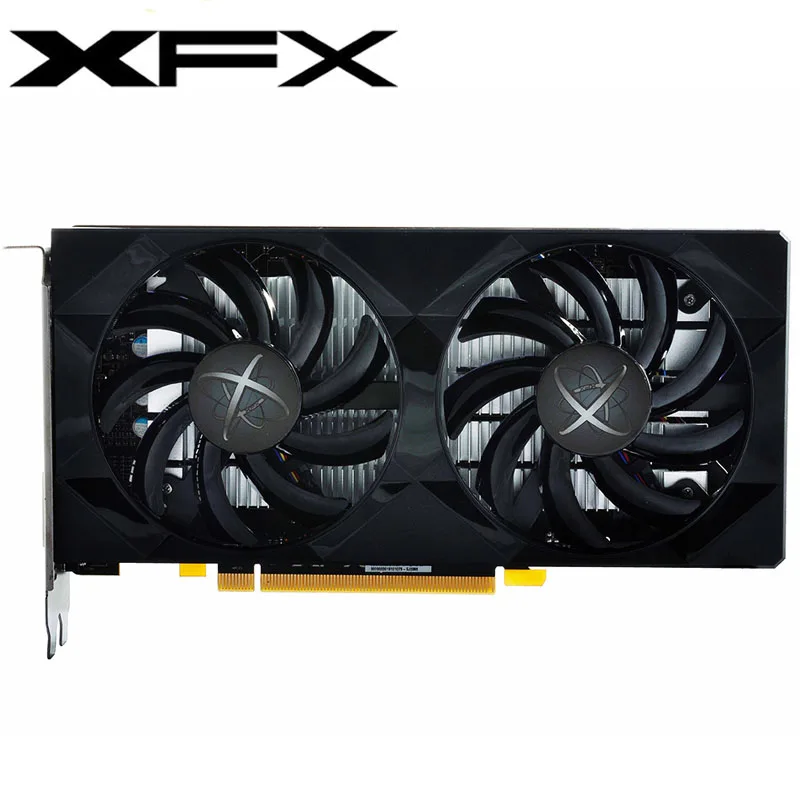 Karta graficzna XFX RX 560 4GB 128Bit GDDR5 RX 560D karty graficzne dla kart AMD RX 560 serii VGA RX560 470 570 460 RTX 3060 używane