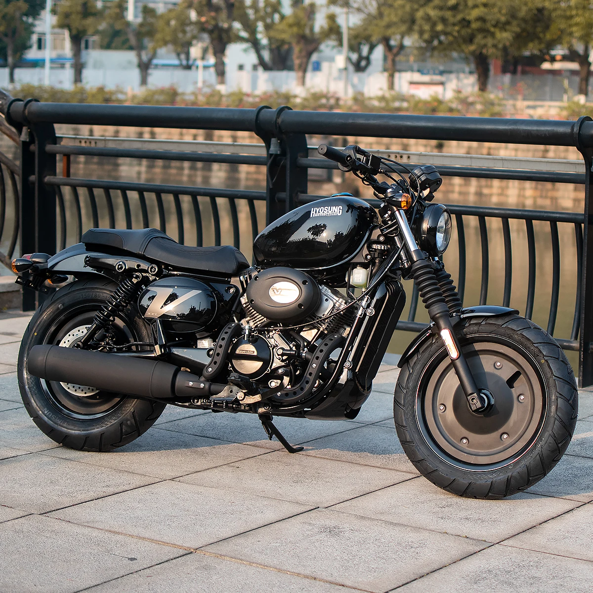 Cubierta de tapa central para llanta de neumático de motocicleta, accesorios modificados para Hyosung GV125S GV300S