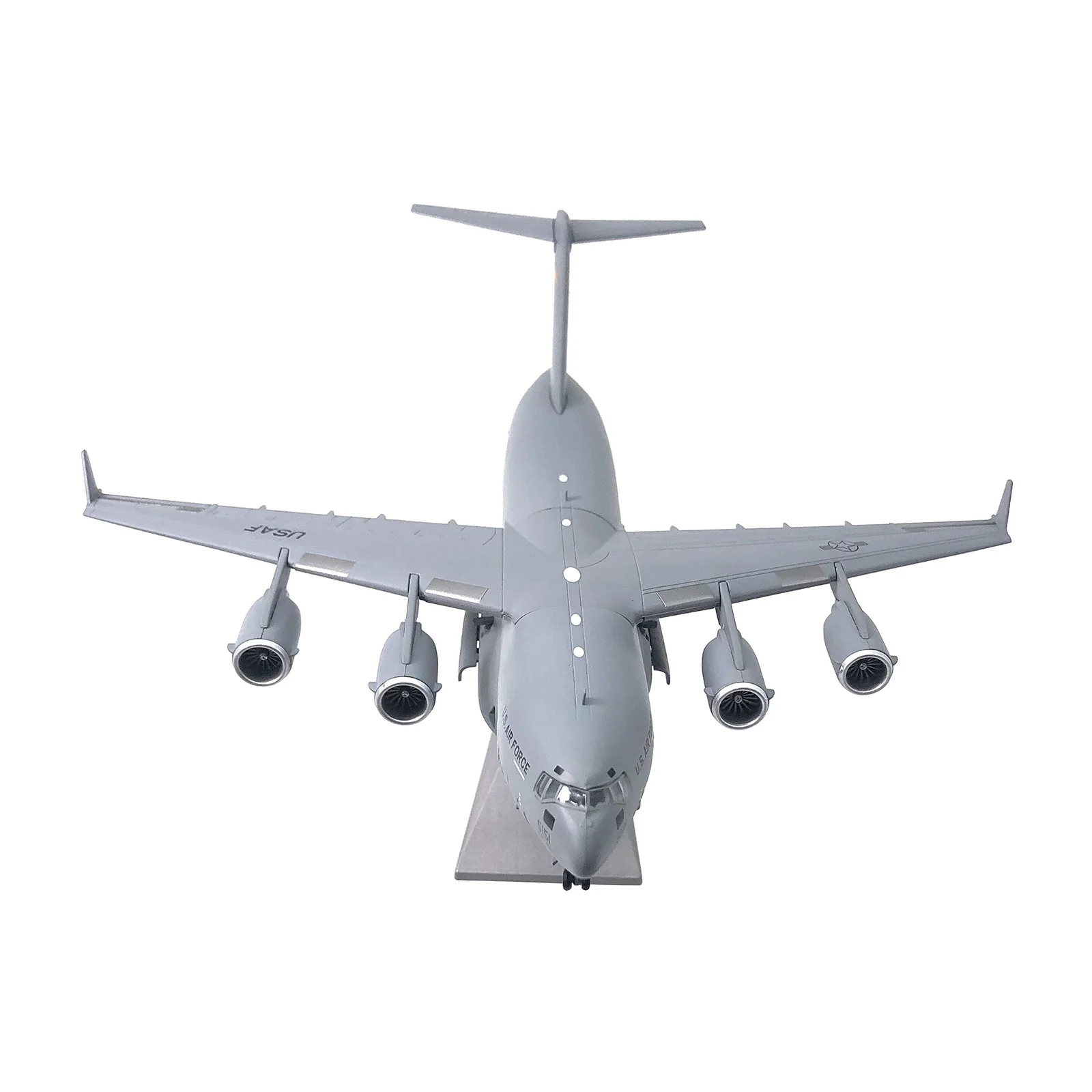 Collectibles Metal 3D Metal Model C-17 Airfreighter Transport Airplanes with Display Stand 1/200 Scale Military Models