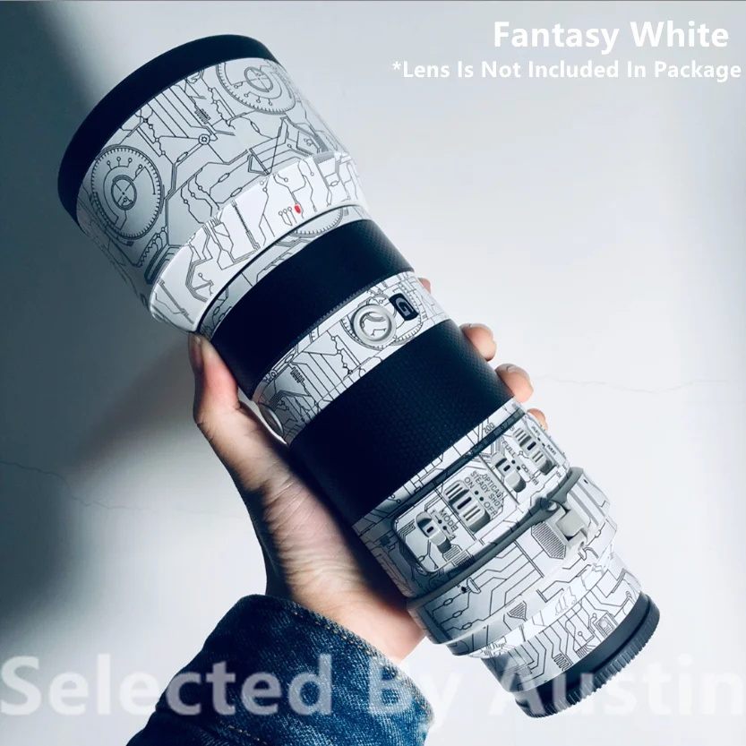 SEL70200G skórka obiektywu do Sony FE 70-200 f4 osłona obiektywu kalkomania zabezpieczenie przed zarysowaniem