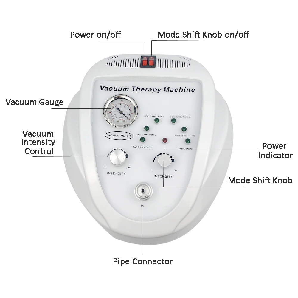 Breast Enlargement Machine Vacuum Chest Electric Breasts Firming Device Butt Lifting Back Neck Cupping Facial Body Roller Device