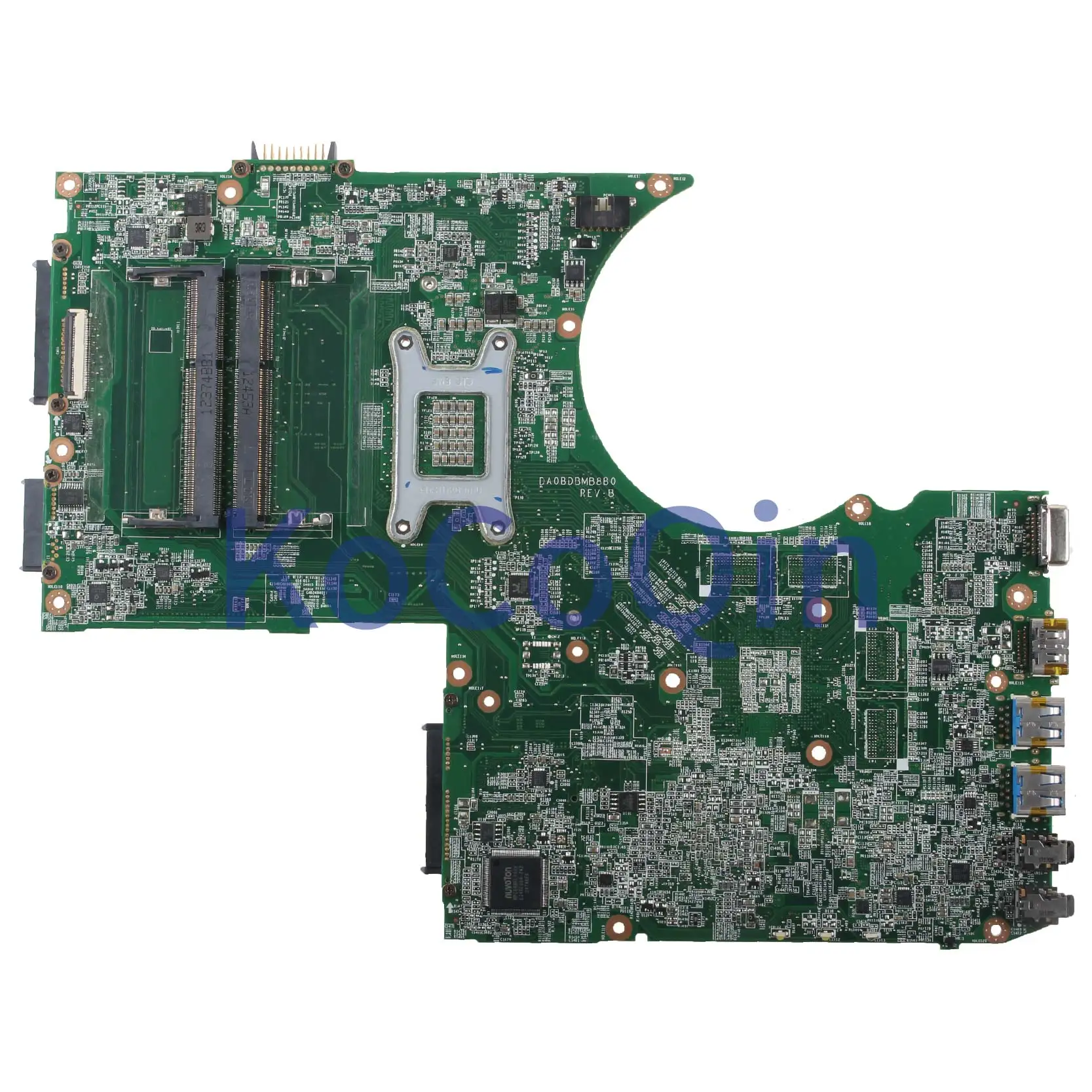 KoCoQin Laptop motherboard For TOSHIBA Satellite P70 P75 Mainboard A000237950 DA0BDBMB8B0