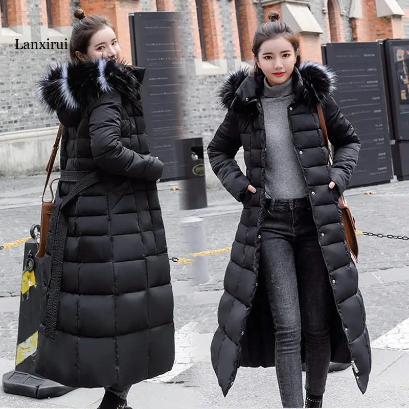 New Winter Jacket High Quality Hooded Coat Women Fashion Jackets Winter Warm Woman Clothing Casual Parkas