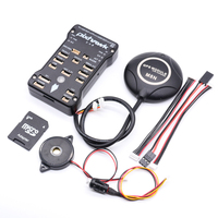 Rctosky Pixhawk PX4 PIX 2.4.8 32 Bit Flight Controller 4G SD + M8N GPS +saftey button+ buzzer