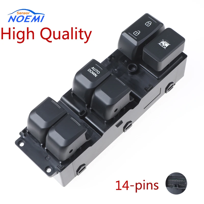 93570-4X000 935704X000 New Power Window Switch Auto For Kia K2 2011-2017 935804X000 935304X000