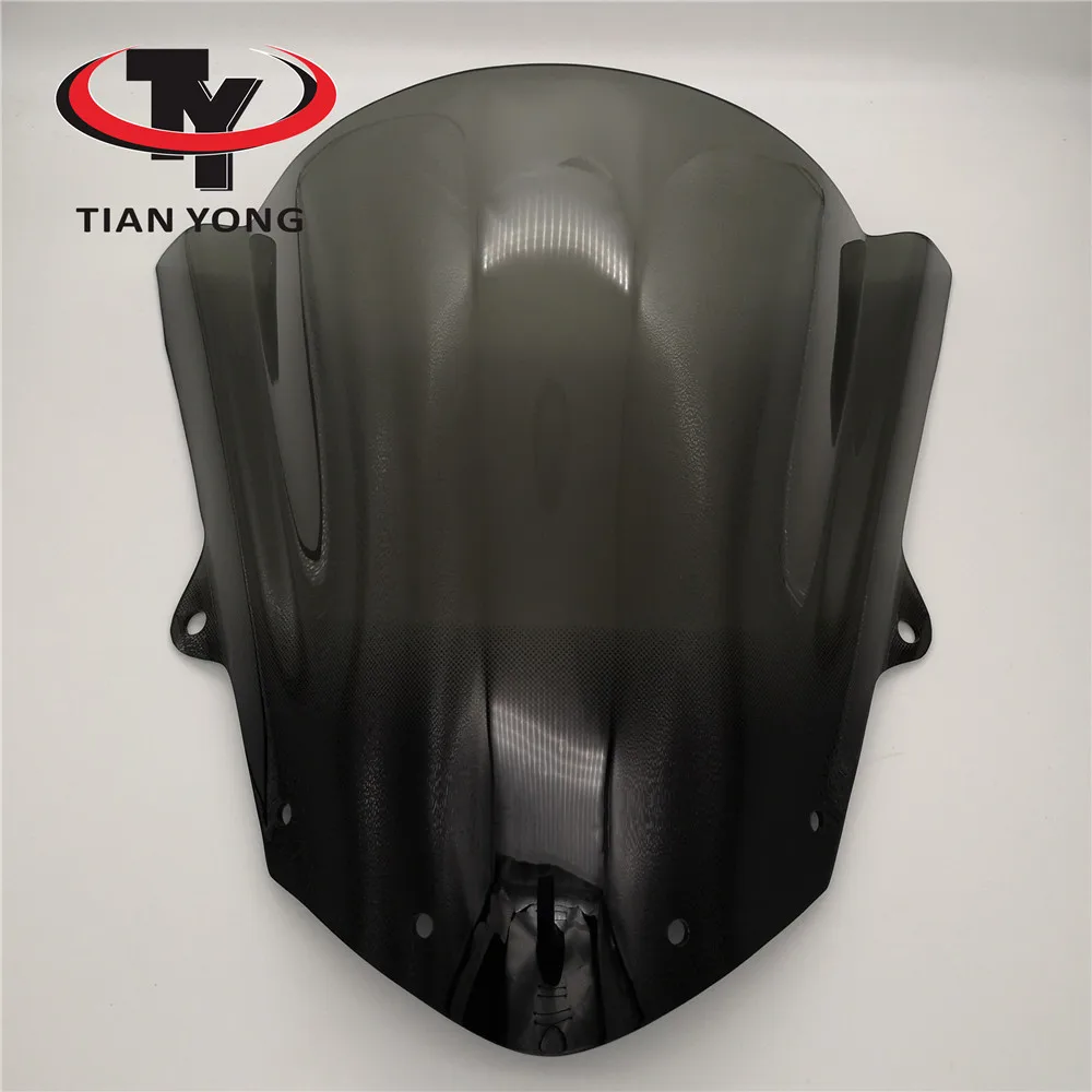 Motorcycle For Kawasaki ZX6R 2009-2010-2011-2012-2013-2014-2015-2016-2017 Smoke Clear Wind Deflectore Windscreen Windshield