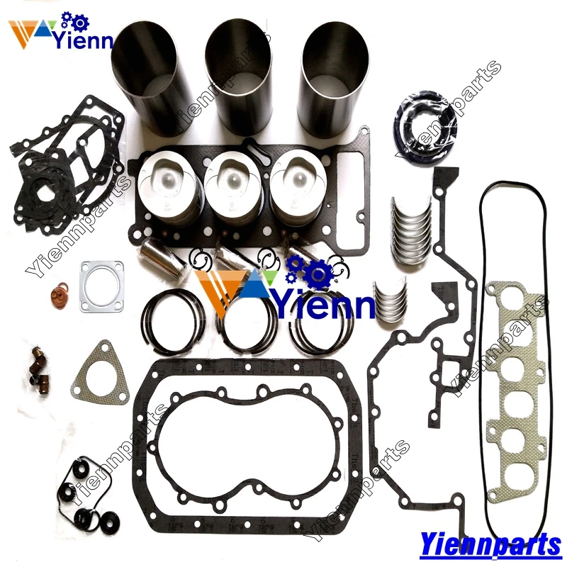 

3KR2 Overhaul Rebuild Kit Piston Ring Gasket Bearing Set For SUMITOMO S80F2 S80FX3 Midi Excavator ISUZU 3KR2 Diesel Engine Parts