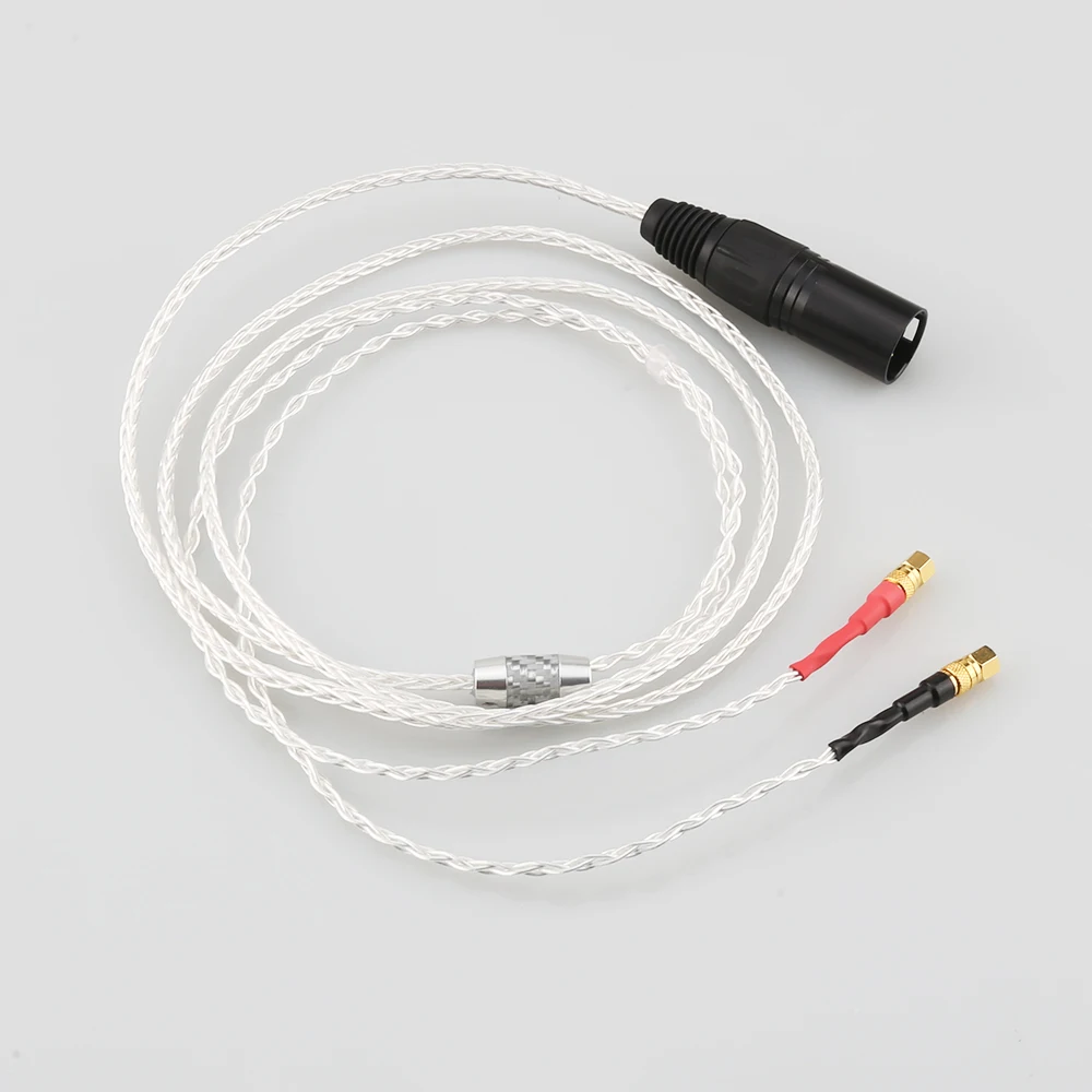 ハイファイアップグレードケーブル交換opm-5-6-400-500 He560ヘッドホン、4ピンxlrバランス男性