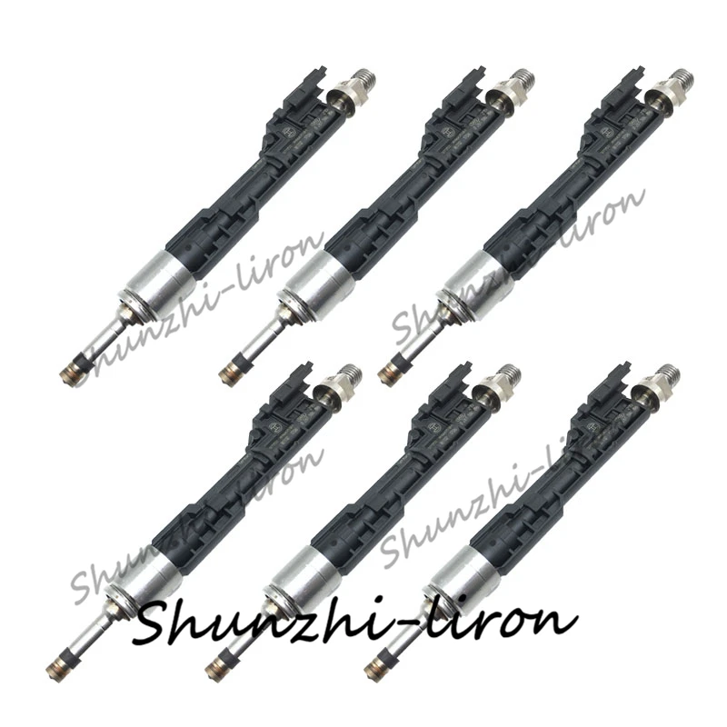 

6pcs 13647645956 0261500186 62818 FJ640 Fuel Injector For BMW 550I 650I 750I M5 M6 X5 X6 4.4L V8 Turbocharged