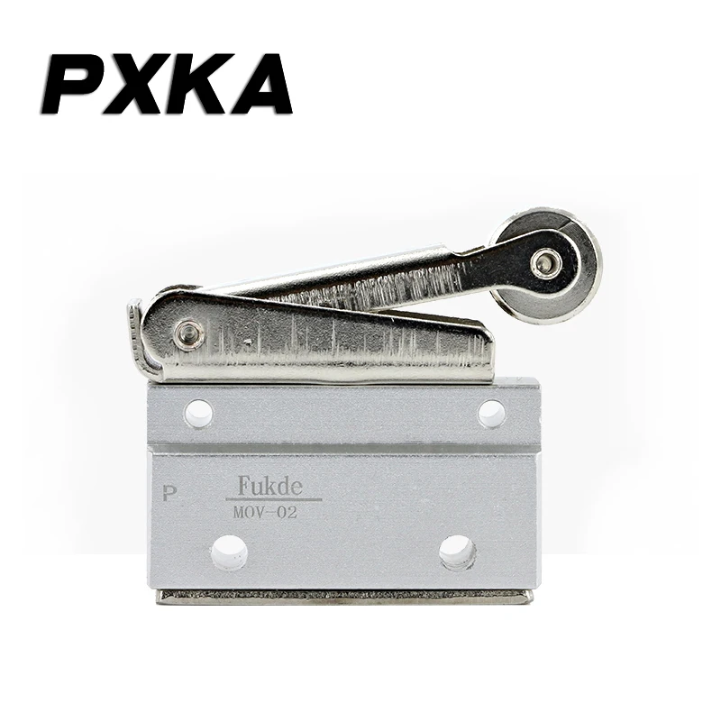 صمام هوائي يدوي ، مفتاح صمام الهواء ، صمام زر ، نوع الأسطوانة ، صمام ميكانيكي #2