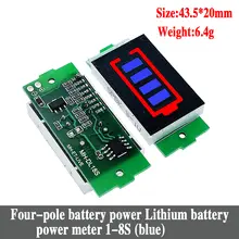 Lithium Battery Capacity Indicator 1-8S #5