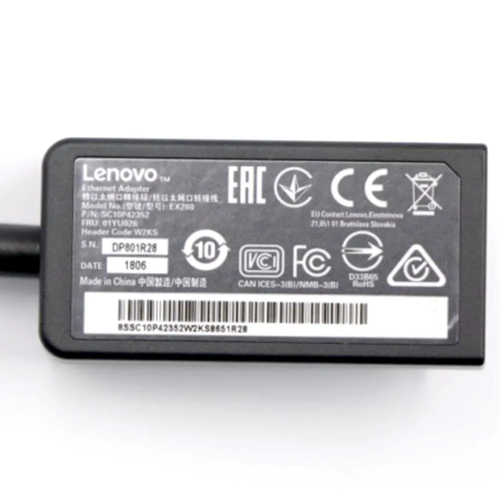 Pour Lenovo Thinkpad X280 A285 X395 T490s X390 X390 Yoga Adaptateur Dongle Câble 01YU026 01LX671 01LX667 01YU028 01LX672 01YU031