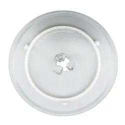 24.5cm Diameter Y Type Microwave Oven Parts Microwave Oven Glass Turntable Tray Glass Plate Fittings