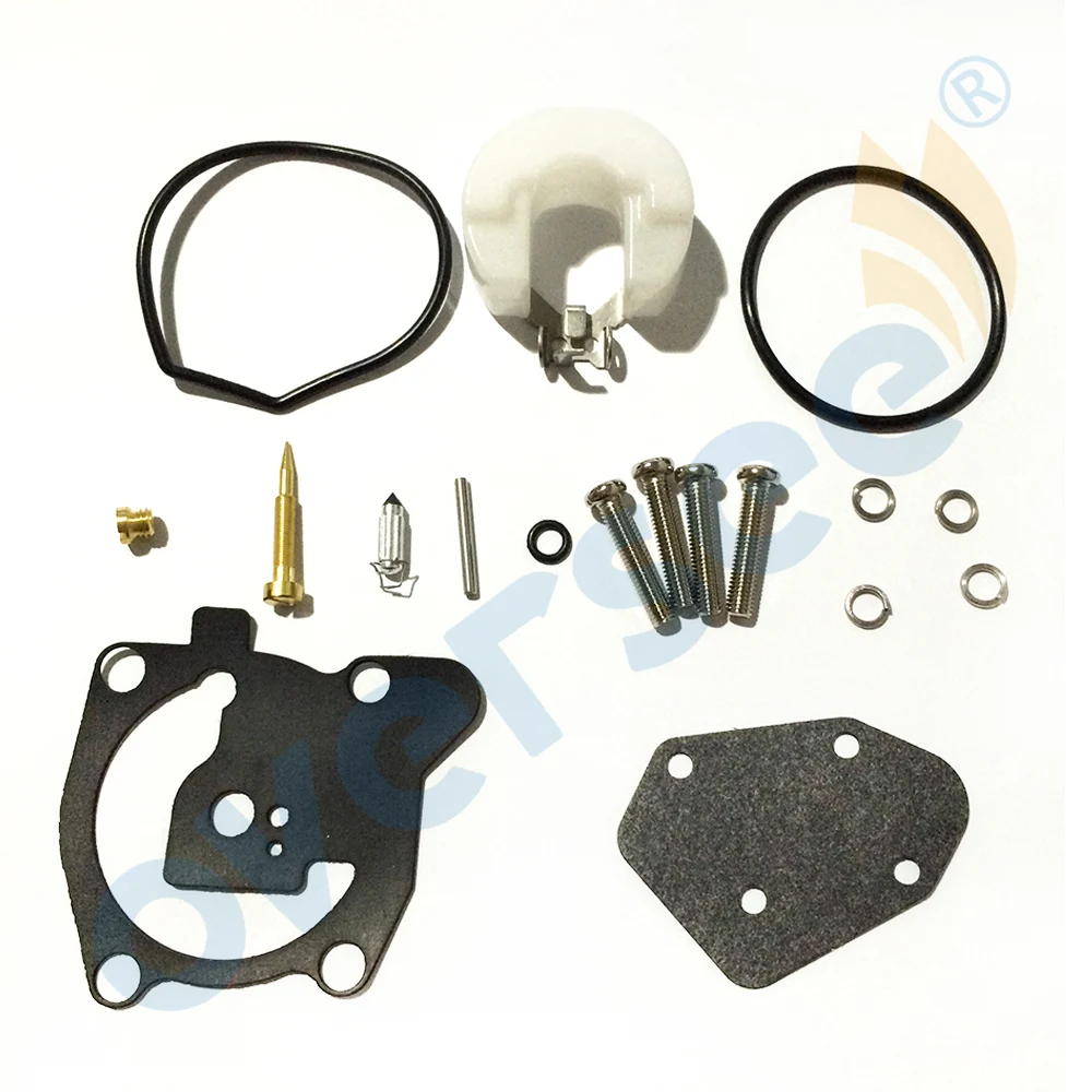 66T-W0093-00 Carburetor Repair Kit For Yamaha Parsun Powertec 40HP Outboard Engine Boat Motor aftermarket Parts 66T-W0093