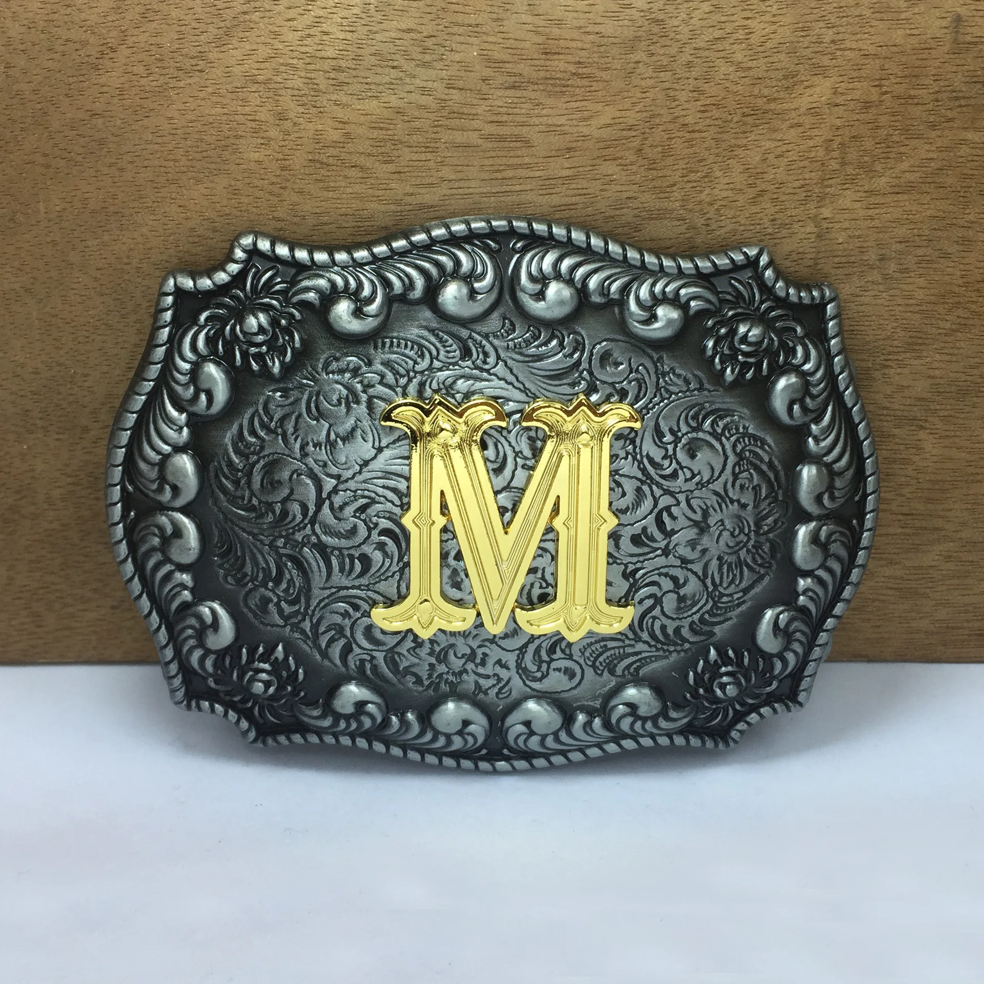 New Western Cowboy Belt Buckle 24 Initial Letter A Metal Sports Men and Women Belt Buckle Designer Belts High Quality