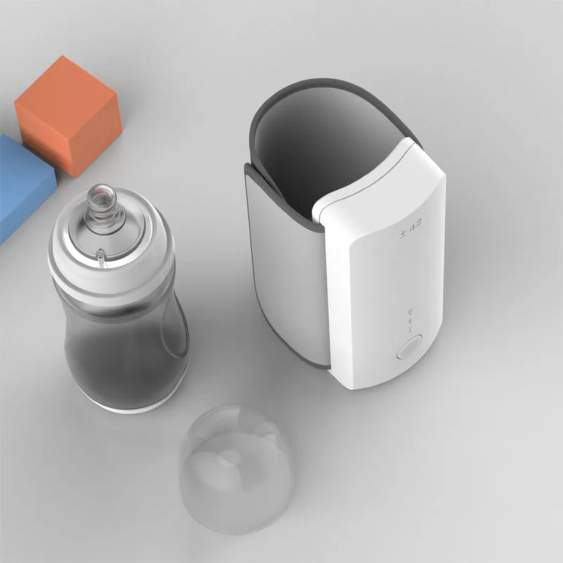Baby Bottle Warmer USB Rechargeable Wireless Water Heater Cup Constant Temperature Insulation Cover Thermos Accessory for Kids view 5