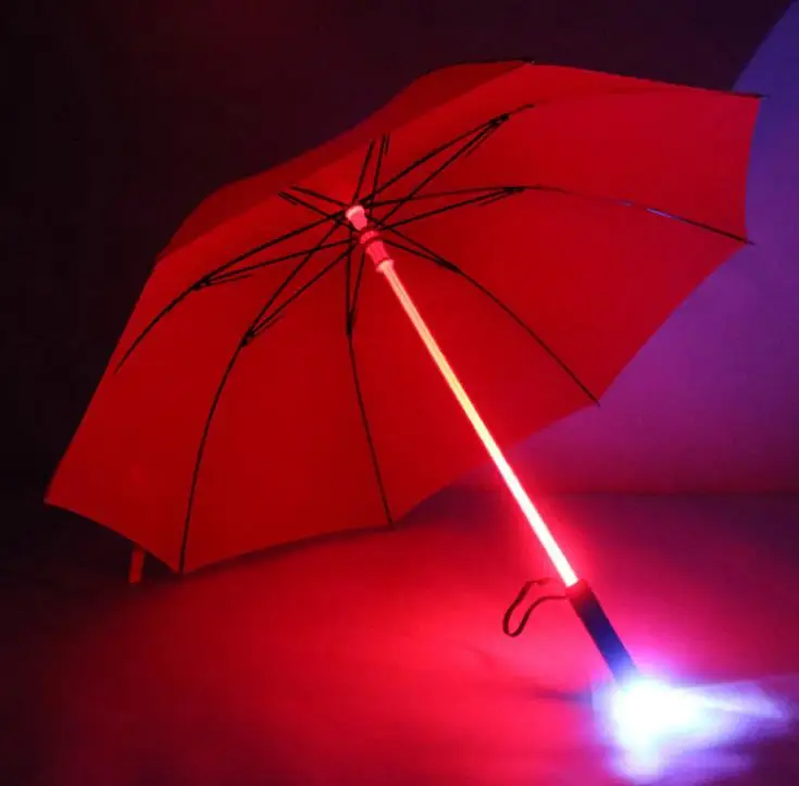 Cool Blade Runner Light Saber LED Flash Light Umbrella rose umbrella bottle umbrella Flashlight Night Walkers 10pcs SN689