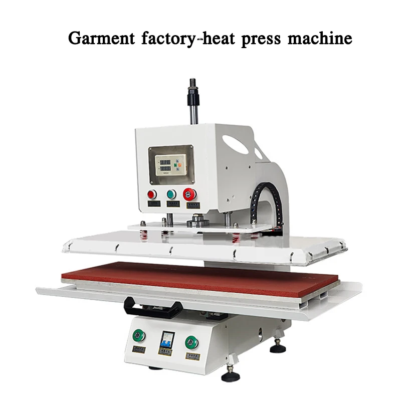 Automatic Multi-function Garment Factory Heat Press Machine WF3090 Heat Transfer Machine Pneumatic Flat Plate Stamping Machine