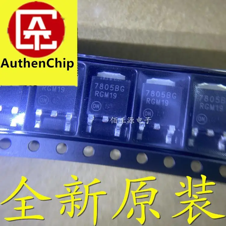 10Pcs 100% Original New In สต็อก SMD Linear Regulator MC7805BDTRKG หน้าจอ Prinng 7805BG TO-252