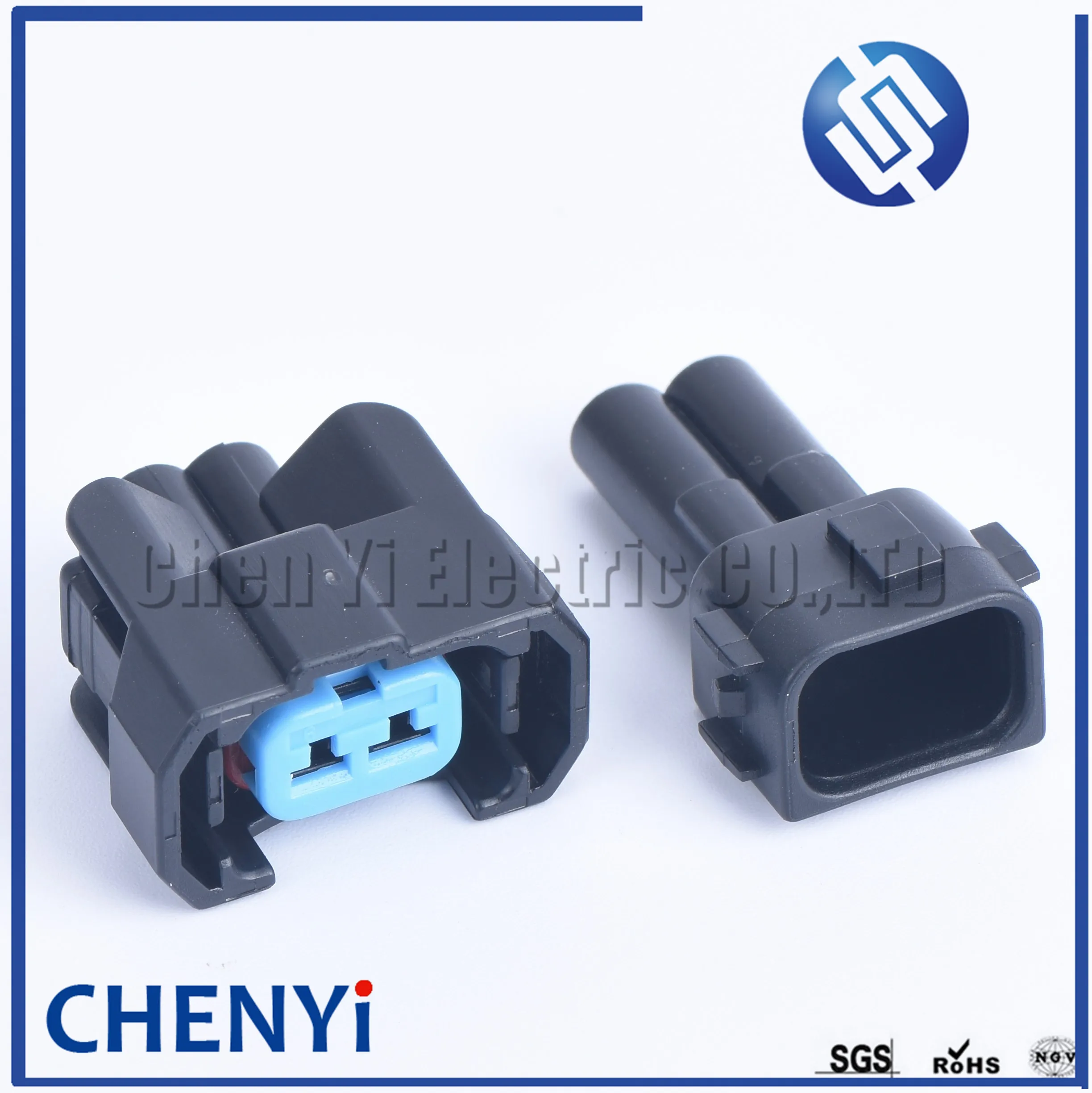 5 Set 2 Pin Auto Fuel Injector NH1 OBD2 Waterproof Wire Connector Car Electrical Plug 6189-0553 1996-2002 For Honda CRV Civic