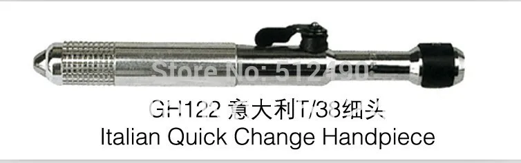 

GH122 Italian Quick change handpiece Faro Handpiece Jewelry Dental Suit FOREDOM Flex Shaft