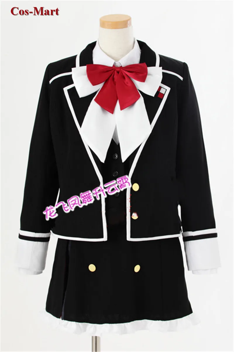 Juego DIABOLIK LOVERS Komori Yui, disfraz Cosplay de mujer, conjunto completo de actividades, ropa de juego de rol, personalizado, cualquier tamaño