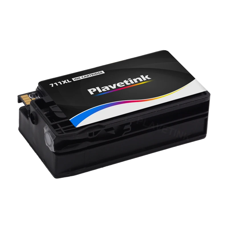 Plavetink 2Set Printer Ink Cartridge 4 Color Replacement For HP 711 711XL For HP DesignJet T120 T520 Printer Full With Ink