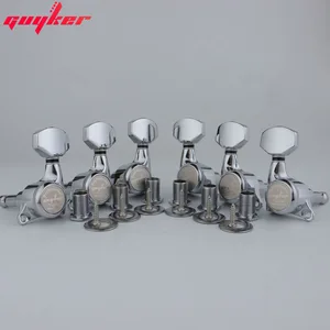 Guyker Electric Guitar Machine, Chrome Locking Tuners, Metal Lock, Tuning PEGS , Optional Local Shipping from Brazil 10 Main Sales Tarrachas Guitar with lock - №3