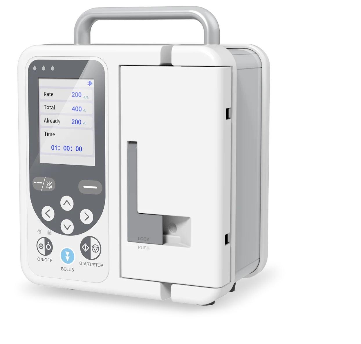 

CONTEC SP750 LCD Fluid Flow Control Abnormal Alarm Infusion Pump for Human