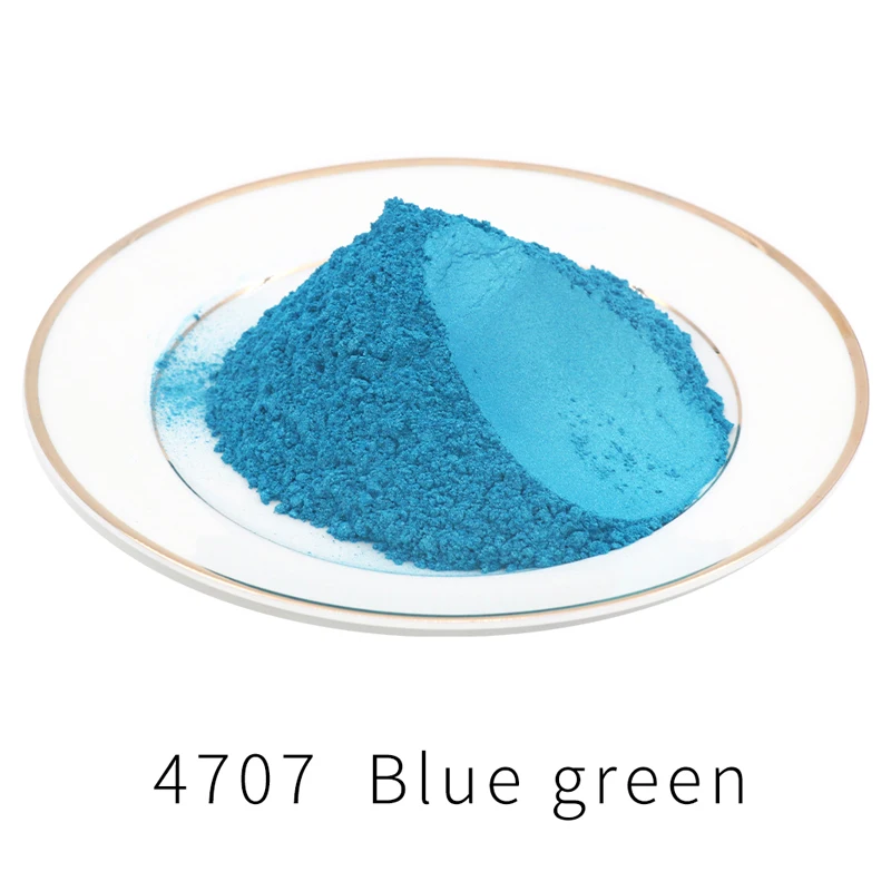 50g Pigment Mica Powder Acrylic Paint Pearl Powder Electroplating for Craft Art Cars Soap Colorant Nail Art Accesories Deco