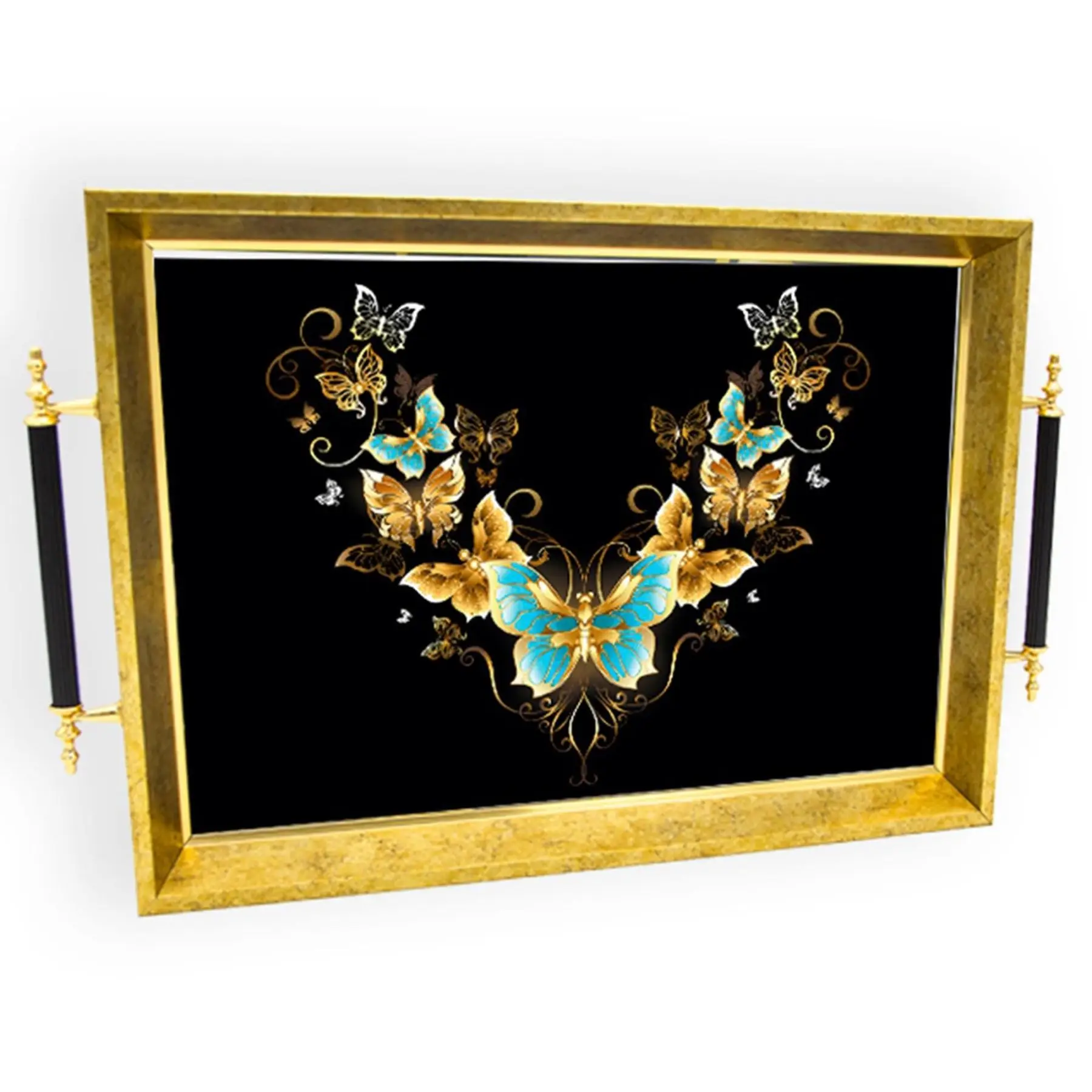 

DOLBOVI Symbol No. 136 tray Gold tray поднос plateau de service