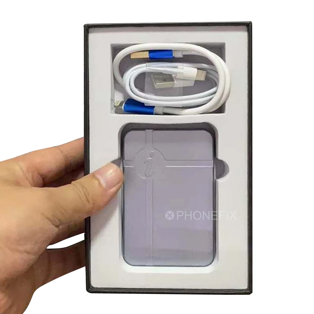 IRepair P10 DFU Box NAND Programmer, HDD Serial Read Write Erro Reparação para iPad e iPhone 6 7 8 X Programa, uma chave para o modo roxo