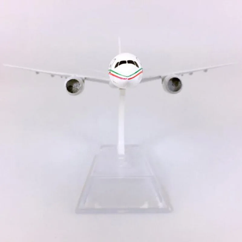 14CM 1/400 B787-800 Model Royal Air Moroccan Airlines W Base Metal Alloy Aircraft Plane Gift Kids Toy Collection