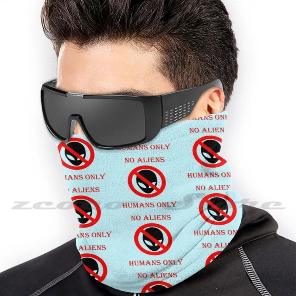 No , Humans Only Washable Trending Customized Pm2.5 Filter Mask Extraterrestrial Being Another Planet Face Space Cosmos