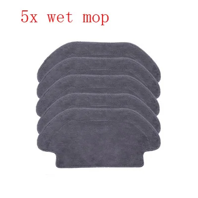 ใหม่ 5pcs เปียก Pad Mop สำหรับ Xiaomi STYJ02YM Conga 3490 อะไหล่เครื่องดูดฝุ่น