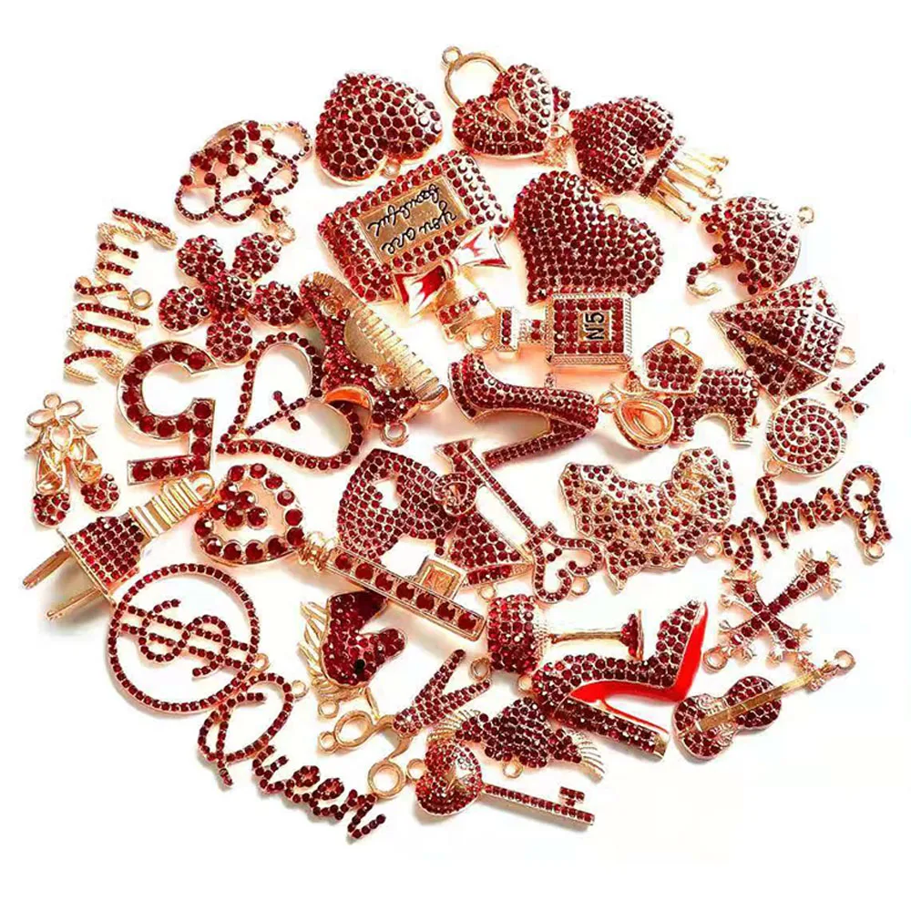 

35Pcs Mixed Delicate Girls Charms Fit For Women'S Diy Jewelry Accessories N5