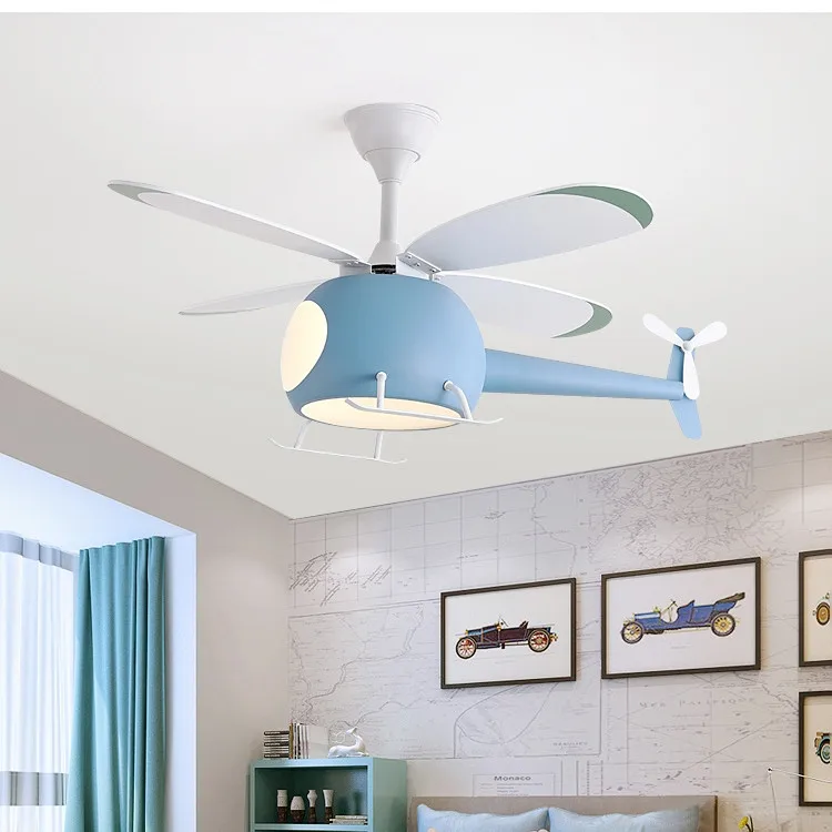 Children's room lamp cartoon plane bedroom  creative simple modern net red boy girl ceiling Chandelier