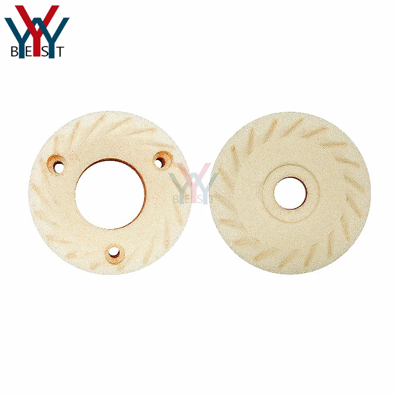 100 type peanut butter grinding machine disc grain grinder parts grindstone sesame nuts butter grinding stone disc one set