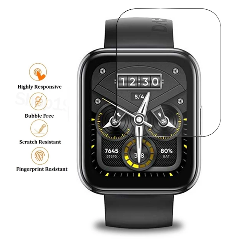 Screen Protective Film For Realme Watch 2 Pro Smartwatch Scratch-Proof Ultra Thin HD Clear Transparency Protector Accessories