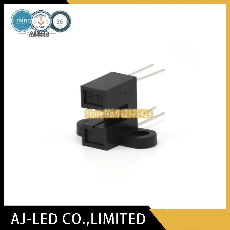 10pcs/lot TLP805 photoelectric switch sensor transmissive through-beam slot type side double fixed hole  slot width 3mm