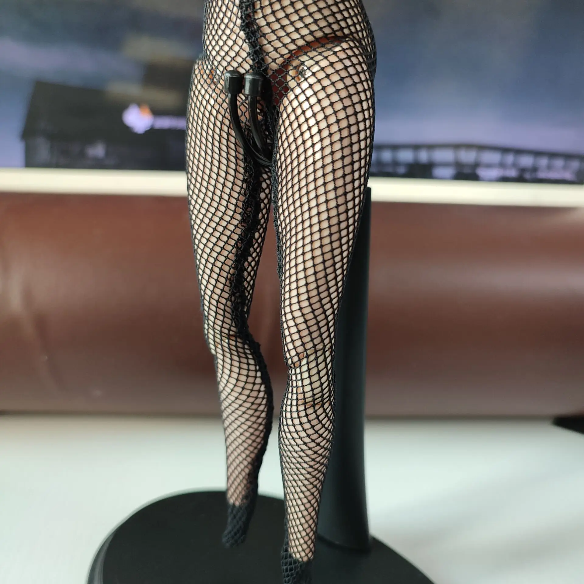 Feeltoys 1/6 escala fogo menina brinquedos ft011 sem costura siamês fishnet meia preta meias longas renda lingerie conjunto f12 "figura do corpo