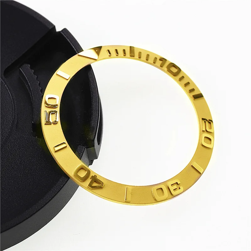 38mm Ceramic Bezel Insert For Seiko Yacht-Master Diver Models SKX007 SKX009 Watch Accessories Replacement Watch Bezel Watch Ring