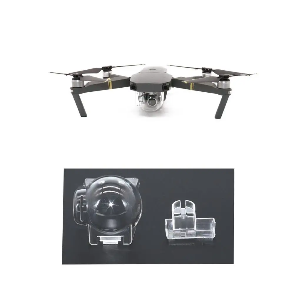 Transparent Gimbal Protective Cover Camera Lens Cap for DJI Mavic Pro Drone Camera Stabilizer Protector Accessories